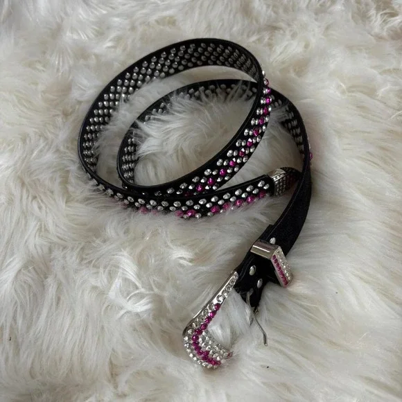 Y2K Rhinestone Belt - Picture 7 of 8